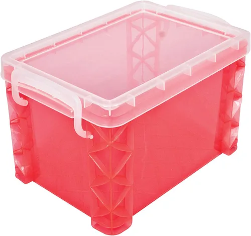 Vista 5 de Super Stacker Caja de tarjetas de índice, caja de archivo de tarjetas de índice de 4 x 6 pulgadas, soporte para notas, soporte para tarjetas