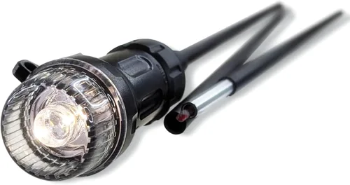Vista 9 de Pactrade Marine Bandera de kayak con luz – Kit portátil de barra de bandera de 360 grados de luz blanca y barco para riel de pista y soporte de caña