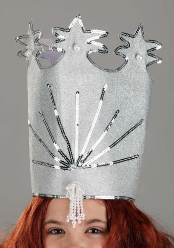 Vista 3 de Disfraz Deluxe de Glinda la Buena para Niñas Multicolor