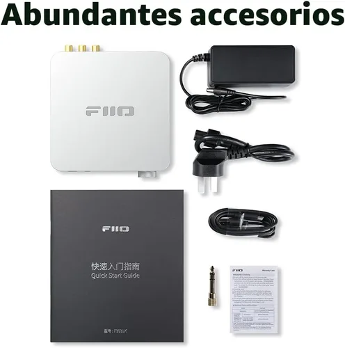 Vista 9 de FiiO K11 de escritorio 1400W Potencia Equilibrada Auricular DAC y Amplificador 384kHz/24Bit DSD256 para Audio Doméstico/PC