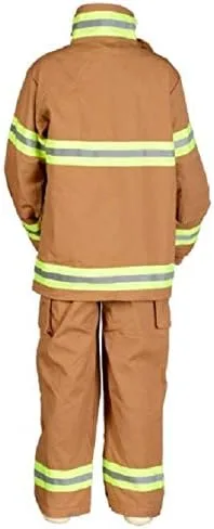 Vista 4 de Traje de bomberos bronceado disfraz de Halloween (edades 2-3)
