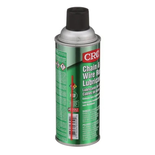 Vista 2 de CRC - Lubricante en aerosol para cadena y cables de acero. Aerosol de 16 onzas (Peso neto: 10 onzas)
