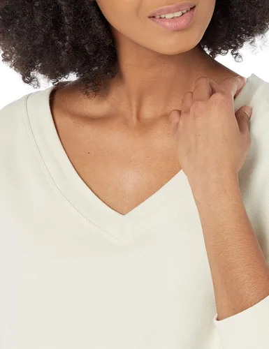 Vista 3 de GAP Camiseta tipo túnica de forro polar con cuello en V para mujer