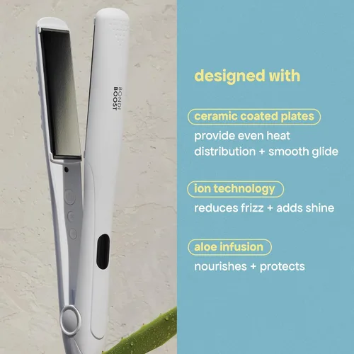 Vista 3 de BondiBoost Plancha de Pelo con Recubrimiento de Aloe 1" US