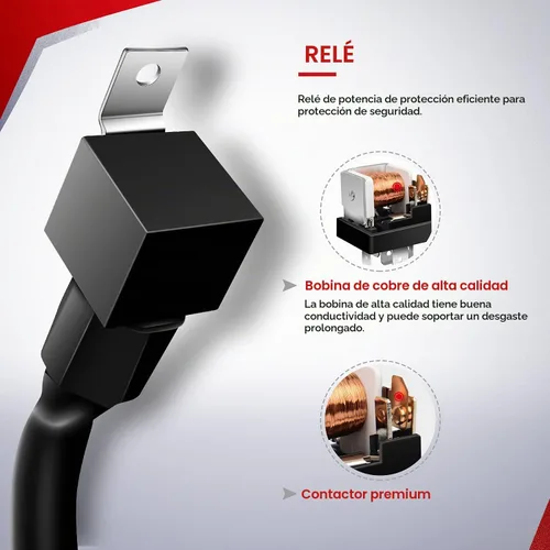 Vista 2 de Nilight Kit de arnés de cableado de barra de luz LED de cobre, 1 cable de 12 AWG resistente 12 V, interruptor de encendido y apagado, fusible