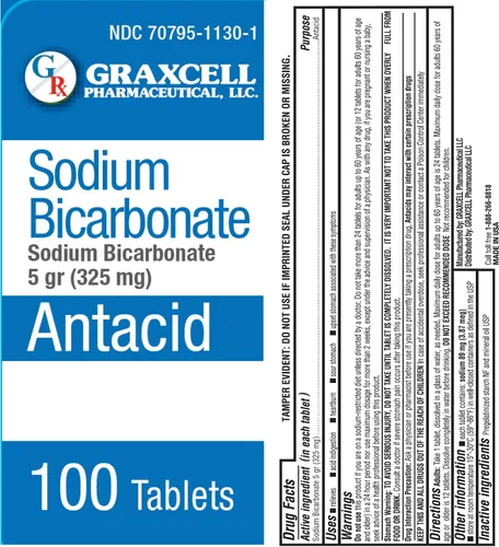 Vista 5 de Graxcell Bicarbonato de sodio 325 mg 100