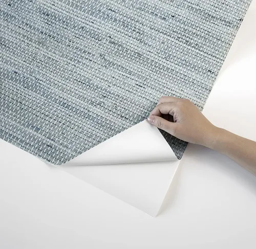 Vista 2 de Lillian August Luxe Haven Luxe Weave - Papel tapiz para despegar y pegar (claraboya)