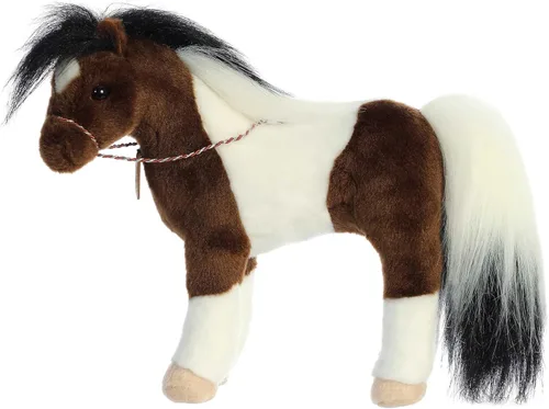 Vista 5 de Aurora Exquisito animal de peluche Breyer Showstoppers Paint Horse - Detalles realistas para juegos imaginativos - Perfecto para niños, adultos