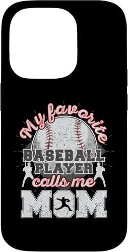 Vista 17 de Baseball Mom My Favorite Baseball Player Calls Me Mom Case for iPhone 17