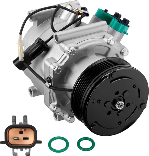 Vista 11 de BDFHYK 58553 Compresor de aire acondicionado con embrague compatible con Dodge 1994 1995 Dakota Ram 1500 2500 3500, reemplaza 2004359, 271300, 4359