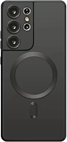 Vista 3 de Funda protectora para Samsung Galaxy S21 Ultra, funda protectora delgada y suave con lente de cámara completa, anticaídas, con protección de puerto