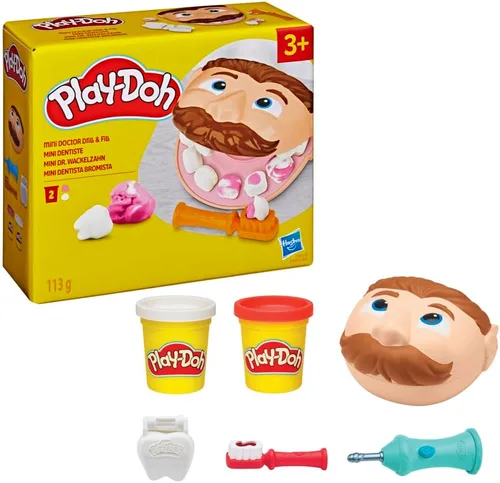 Vista 3 de Play-Doh Mini Doctor Drill n Fill Set