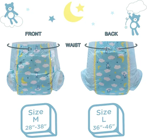 Vista 4 de LittleForBig Little Dreamers Pañal 2 Piezas M