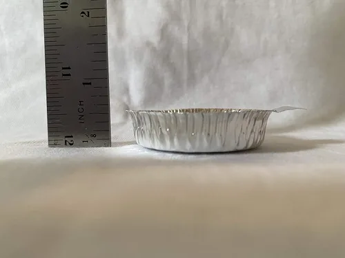Vista 4 de Barcos de pesaje, W-B43-AL-100, aluminio, 1.693 in, pequeño, con mango, paquete de 100