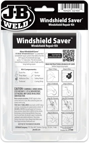 Vista 2 de 2100 Kit de reparación parabrisas Saver de J-B Weld