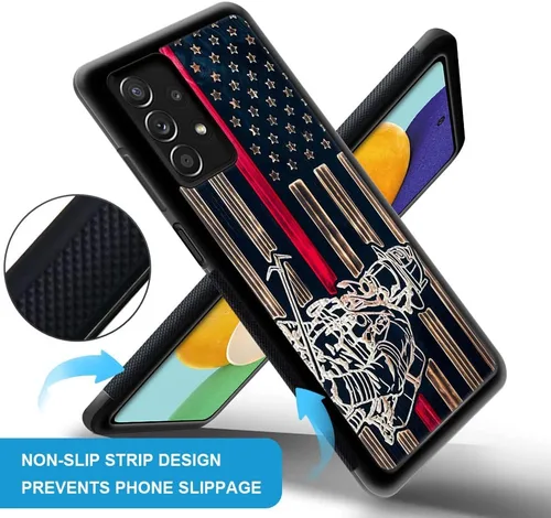 Vista 17 de DAIZAG Funda compatible con Samsung Galaxy A23, protección completa, a prueba de golpes, antiarañazos, funda de poliuretano termoplástico para Arte