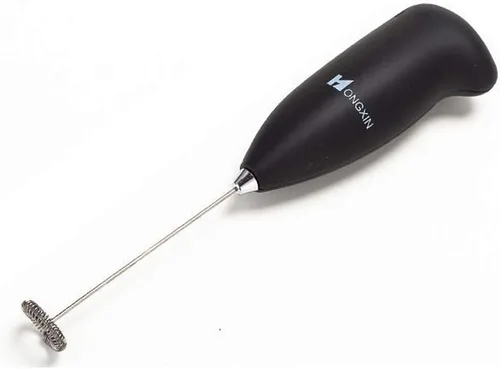 Vista 5 de Mezclador de bebidas duradero Mezclador de café de mano, agitador de crema, mezclador de huevos, batidora de cocina, espumador de leche eléctrico