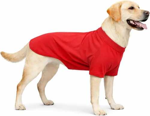 Vista 146 de Lovelonglong 2019 - Ropa para mascotas, Disfraces para Perro, Ropa Camisetas en blanco para Perros Grande Medianos Pequeños 100% Algodón 18
