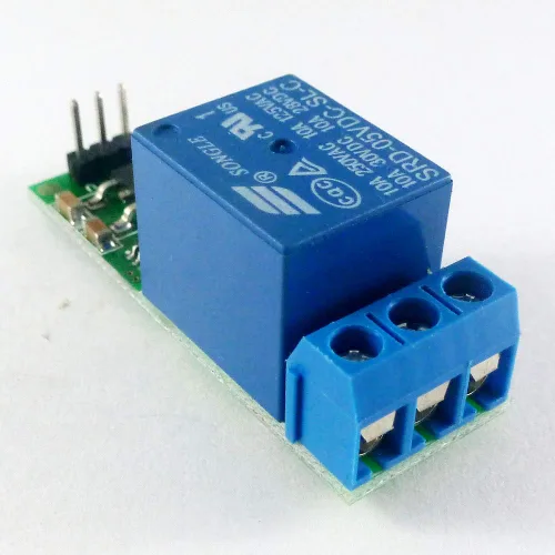 Vista 2 de Módulo de relé de pestillo abatible DC de 6 V-24 V, interruptor biestable de autobloqueo, placa de activación de pulso bajo para Arduino Smart Home