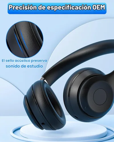 Vista 5 de Link Dream - Almohadillas para auriculares Beats Solo 3 y Solo 2, color negro