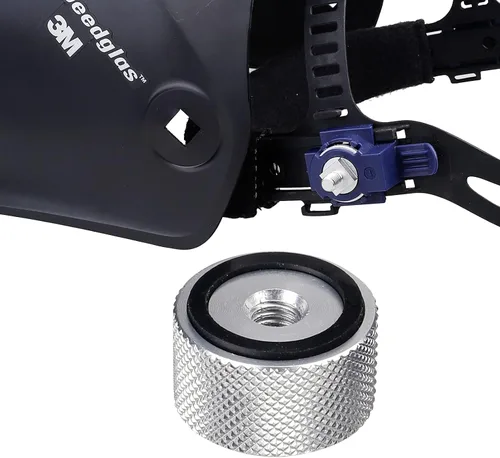 Vista 9 de 3mirrors Sujetadores de Casco para Capucha de Soldadura (Pipeliner) Plata, Piezas de Repuesto para Casco, Accesorios, Tornillos, Capucha Abatible