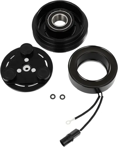 Vista 36 de CCIYU Embrague del compresor de aire acondicionado 2016-2018 para Fiat 500X 2.4L 2015-2021 para Jeep Renegade 2.4L AC Compresor para automóvil