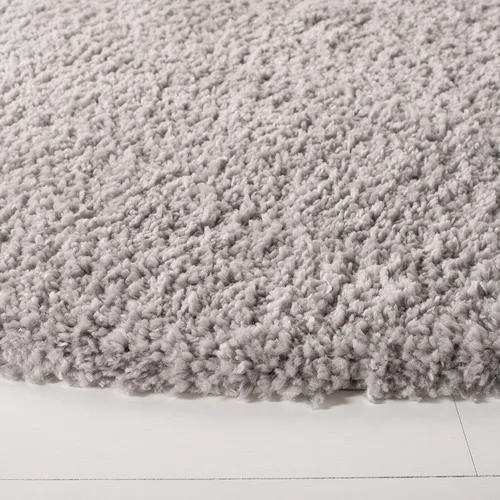 Vista 6 de SAFAVIEH Fontana Shag Collection Alfombra de Área - 8' Cuadrada, Gris, Diseño Sólido, No Desprende Pelusa y Fácil Cuidado, 2 pulgadas de Grosor