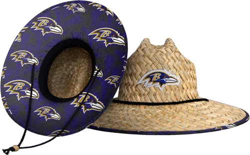 Vista 84 de FOCO - Sombrero de paja con logotipo de equipo universitario de NCAA y estampado floral para hombre