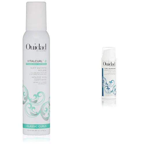 Vista 9 de OUIDAD Vitalcurl+ Soft Defining Mousse, 5.7 oz.