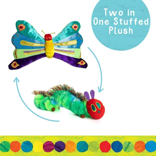 Vista 3 de Libro de oruga muy hambrienta, reversible, diseño de mariposa de oruga y juego