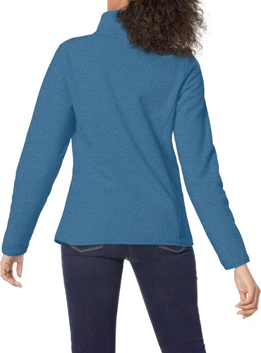 Vista 2 de Tienda Essentials Women's Classic-Fit Long-Sleeve Full-Zip Polar Soft Fleece Jacket (Available in Plus Size)