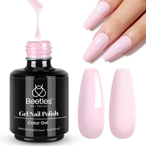 Vista 56 de Beetles - Esmalte de uñas en gel, 1 unidad de 0.5 onzas fluidas (15ml), extracción por remojo, arte de uñas, estética de manicura, bricolaje, curado
