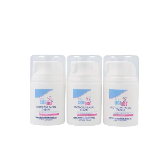 Vista 8 de Sebamed Crema facial protectora para bebés ultra suave suave hidratante facial para pieles delicadas (1.7 fl oz)