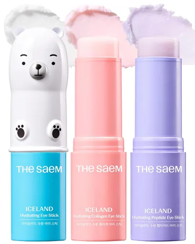 Vista 18 de THESAEM Iceland Hydrating Collagen Eye Stick 0.38 oz – Bálsamo de ojos hidratante antiarrugas para piel flácida – Tratamiento debajo de los ojos