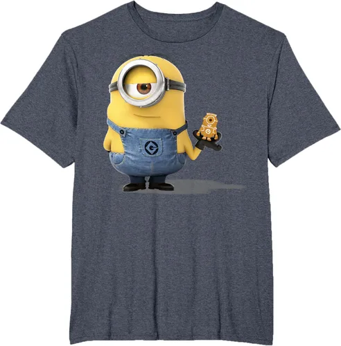 Vista 77 de Camiseta Despicable Me Minions Holding A Ginger Bread Minion Retrato Pequeña