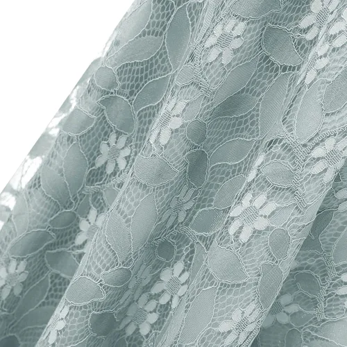 Vista 6 de 2021 Women's Floral Lace Cold Shouder Dress Swing Prom Party Cocktail Dresses Ruffle Sleeve Casual Fall Midi Pleated Dress