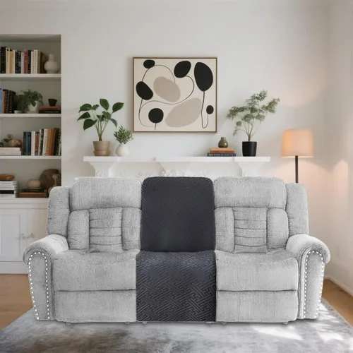 Vista 25 de Fundas de sofá reclinable seccional 100% impermeables para sofá reclinable en forma de L, funda de sofá modular de esquina en forma de L, fundas