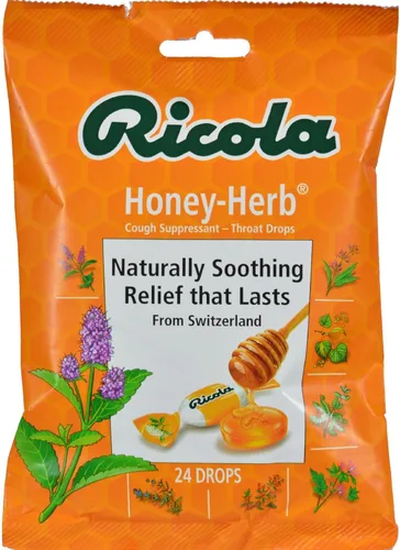 Vista 3 de Ricola Hierba de miel natural 24 gotas (paquete de 2)