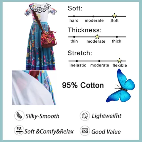 Vista 6 de TSIZFXI Princess Dress Up Clothes for Little Girls Purple Sequin Rapunzel Costume Birthday Party Dresses