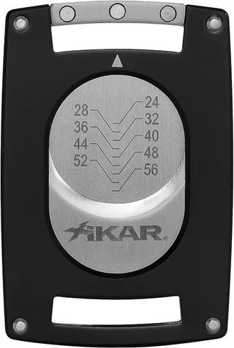 Vista 3 de XIKAR® Cortador de puros ultra delgado negro