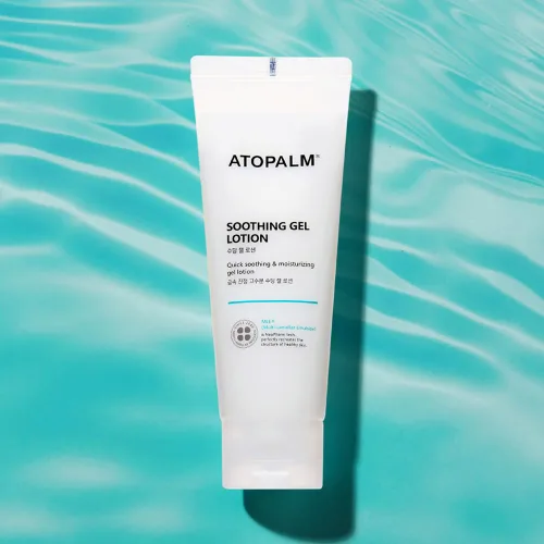 Vista 6 de ATOPALM Loción de gel calmante de 4 onzas líquidas, hidratante refrescante y calmante para sensible, propensa al eczema, piel con erupción por