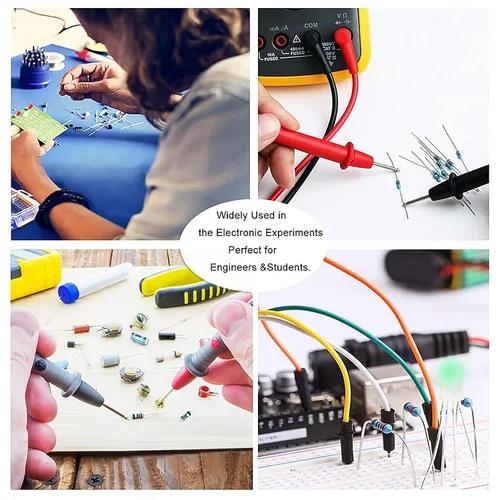 Vista 5 de 600PCS 1/4W 30 Valores 1% Película de Metal de Precisión Resistencia Electrónica Kit Surtido Set 10ohm-1Mohm