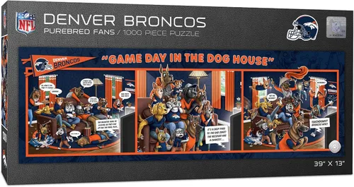 Vista 22 de YouTheFan NFL Game Day in The Dog House - Rompecabezas de 1000 piezas