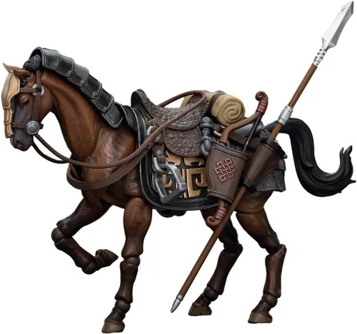 Vista 4 de JOYTOY Figuras de acción 1/18 Fuente oscura JiangHu Northern Hanland Empire Colección de caballos blindados Modelos Regalo