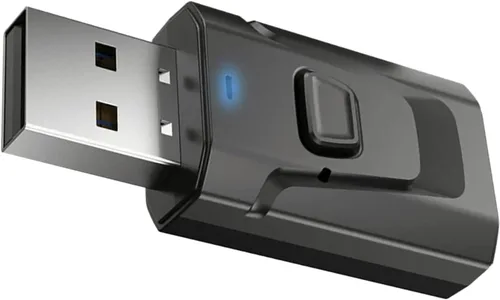 Vista 2 de Transmisor Bluetooth, 4 en 1 USB Bluetooth5.0 receptor de calidad de sonido claro Plug and Play Adaptador de audio estable