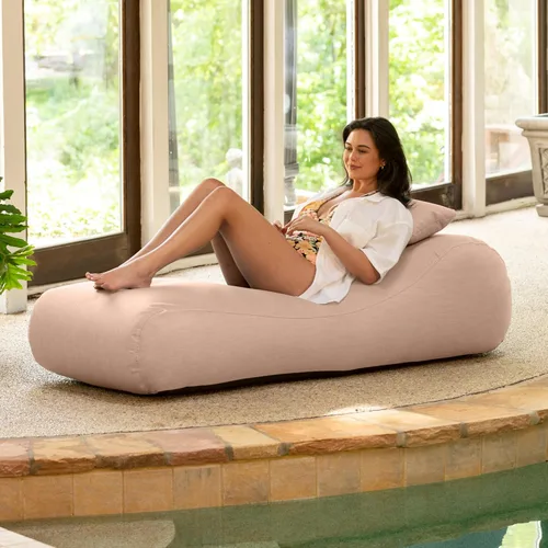 Vista 23 de Jaxx Arlo - Puf para exteriores, tumbona reclinable, para piscina, patio, Aruba