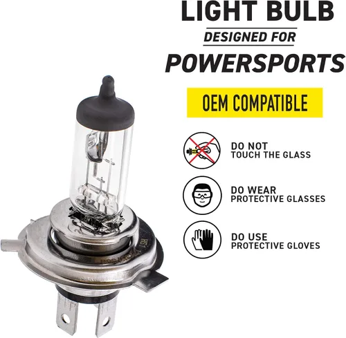 Vista 5 de NICHE Bombilla HS1 para faros delanteros Polaris Sportsman 500 800 Yamaha Grizzly 700 Suzuki King Quad 750 2