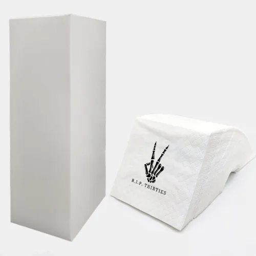 Vista 10 de SharkBliss Servilletas de cóctel de feliz cumpleaños de los Dulces 16, paquete de 100 unidades, servilletas de papel para cóctel de cumpleaños