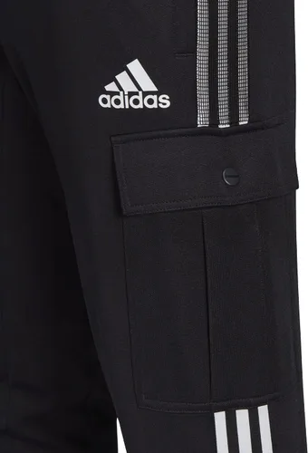 Vista 3 de adidas Tiro '21 - Pantalones cargo para el invierno, color negroblanco, talla S, Negro-blanco