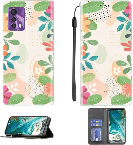Vista 155 de jioeuinly ATT Motivate 2 - Funda compatible con ATT Motivate 2, funda con soporte abatible y cierre magnético DJS